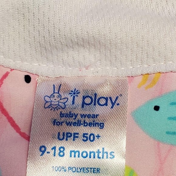 I Play Bucket Sun Hat 9-18M Pink - Picture 7 of 7